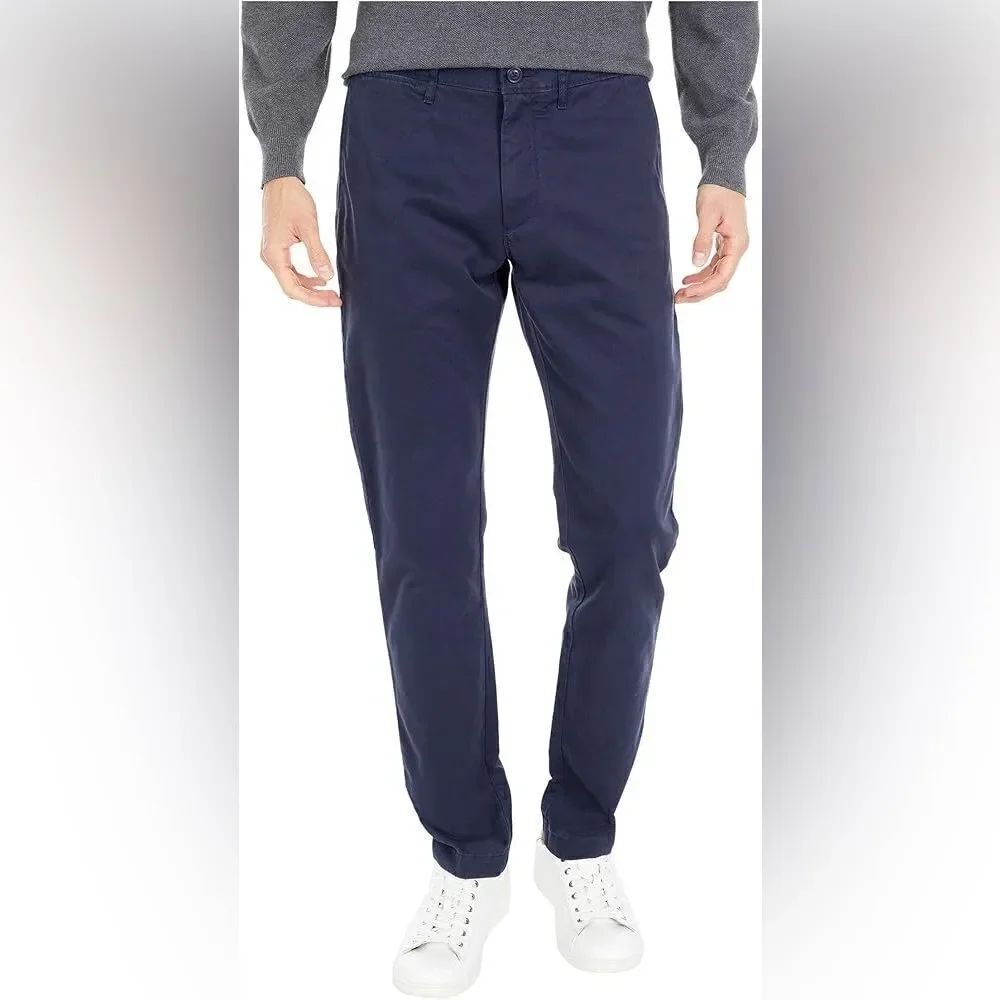 J. Crew Men's Navy Blue Broken In Chino Pants - Size 33x32